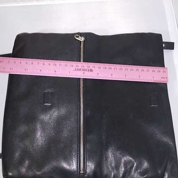 Skagen Denmark leather fold over clutch